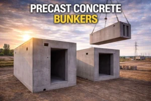 precast concrete bunker