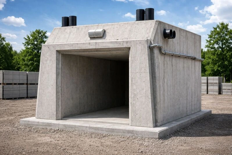 precast concrete bunker manufacturer