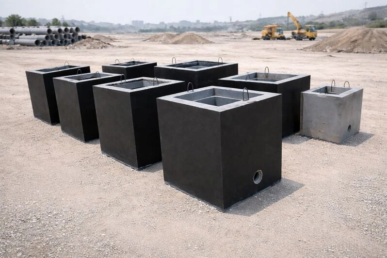 precast concrete manhole