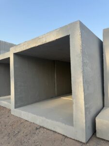 Precast concrete culvert box