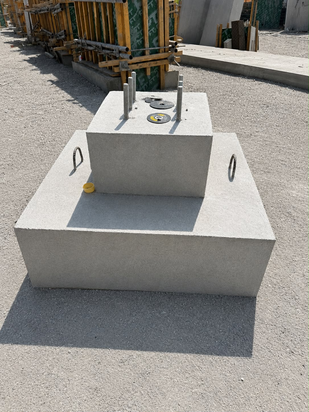 concrete foundation block