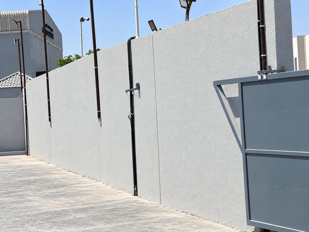 precast compound wall