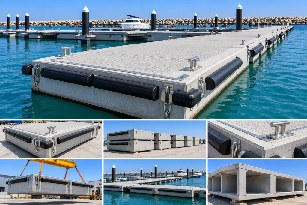 Precast Concrete Floating Pontoon