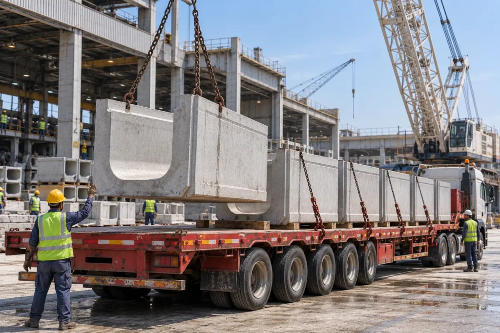 precast concrete channel